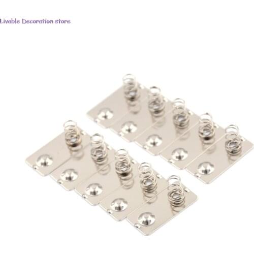 10PCS AA Battery Positive Negative Conversion Spring Contact Plate For the 5th battery spring