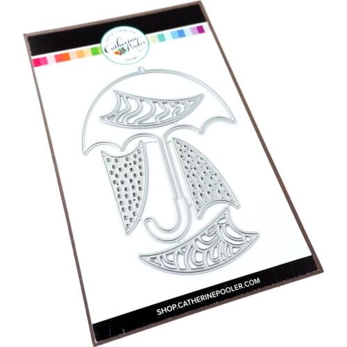 2021 AliliArts Metal Cutting Dies umbrella set diy Scrapbooking Photo Album Decorative Embossing PaperCard Crafts Die
