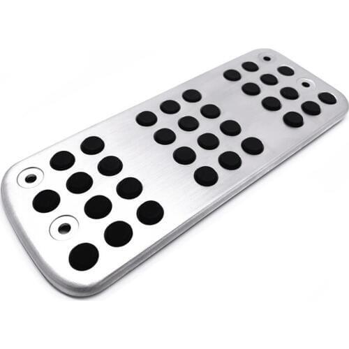 1Pcs Car Gas Foot Rest Modified Pedal Pad Plate for Peugeot 207 301 307 208 2008 308 408 Cc/Citroen C3 C4/Ds 3 4 6 Ds3 Ds4 Ds6