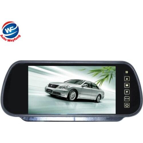 Car CCD Video Auto Parking Monitor, LED Night Reversing CCD Car Rear View Camera With7 inch Car Rearview Mirror Monitor