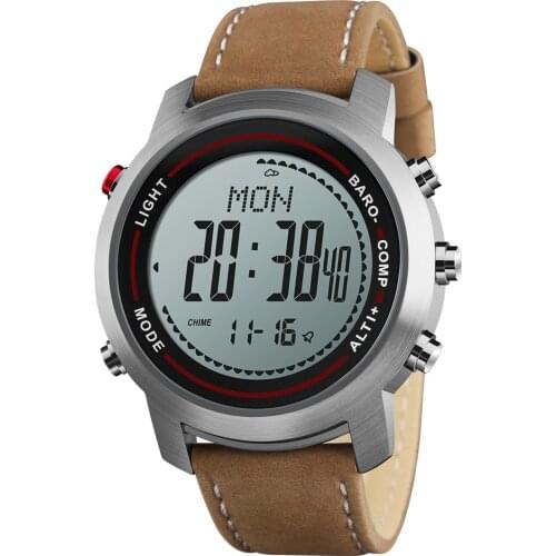 Bozlun Men's Watch With Leather Strap