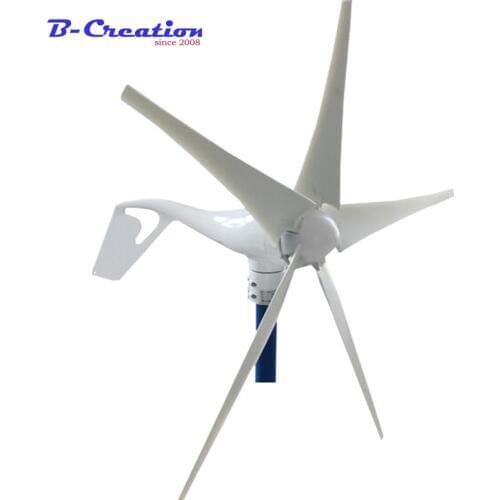 Wind Power Generator New alternator for wind generator 400w 12/24v Mini Wind Generator With Controller Rushed