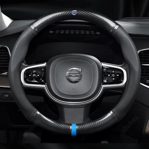 Steering wheel cover set for Volvo XC60 XC90 S90 S60L S80 V60 V40 XC40 car assessoires steering wheel cover set