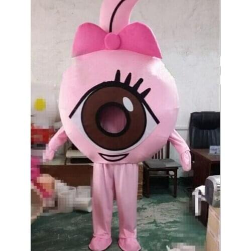 Blue Pink Big Eyes Mascot Costume Suit Cosplay Party Game Fancy Dress Outfits Advertising Promotion Carnival Halloween Parade