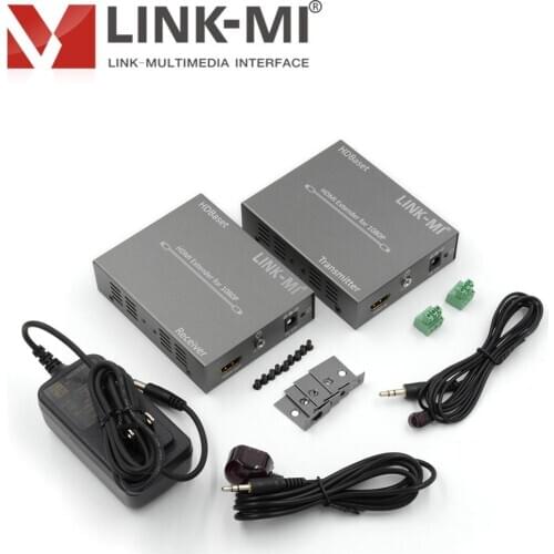 LINK-MI 150M HDMI Extender HDBaseT 1080P 60Hz 3D HDCP CEC POC RS232 HDMI Transmitter and Receiver