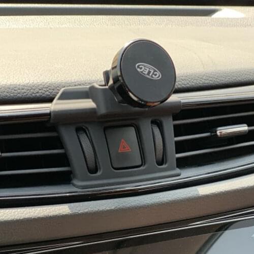 Magnetic Car Phone Holder For Nissan Rogue X-trail T32 2017 Dashboard Air Vent Mobile Phone Mount Stand Clip For X-trail 2018