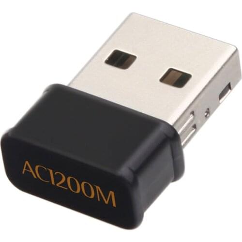 Mini USB WiFi Adapter 802.11AC Dongle Network Card 1200Mbps 2.4G & 5G Dual Band Wireless Wifi Receiver for Laptop Desktop