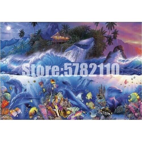 Beyond the Reef Diy Diamond Painting Sea Life Ocean Art Diamond Embroidery Full Kit Drill Needlework Rhinestone Mosaic Picture