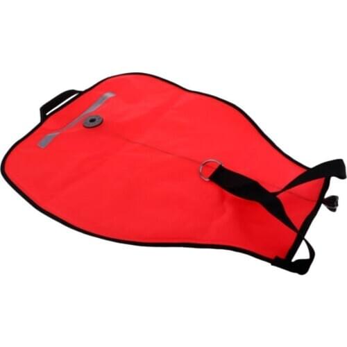 Wholesale Heavy Duty Nylon Open Bottom 50lbs Scubaing Diving Lift Bag Pouch with Dump Valve Outdoor Sports Accessories