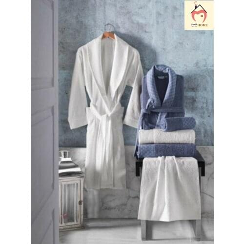 Towels-Bath Face-Hand Spa-Sauna Bathrobe-Set %100-Cotton 6 pcs