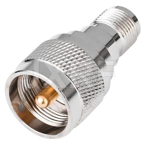 JXRF Connector PL259 UHF Male Plug To TNC Female Jack RF Coaxial Adapter