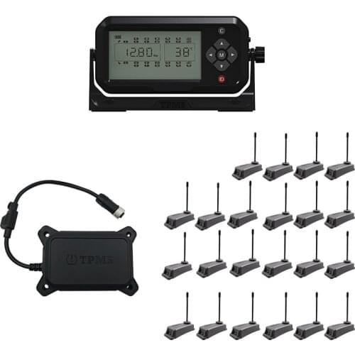 22 tires internal Bundled sensors truck TPMS tire pressure monitor system system