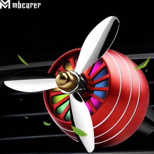 LED Car Smell Air Freshener Conditioning Mini Alloy Auto Vent Outlet Perfume Clip Fresh Aromatherapy with Car Decoration Light