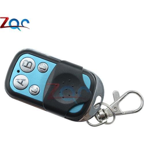 Universal 4 Channel Wireless RF Remote Control Duplicator Copy 433MHz Electric Gate Garage Door Key Switch Controller