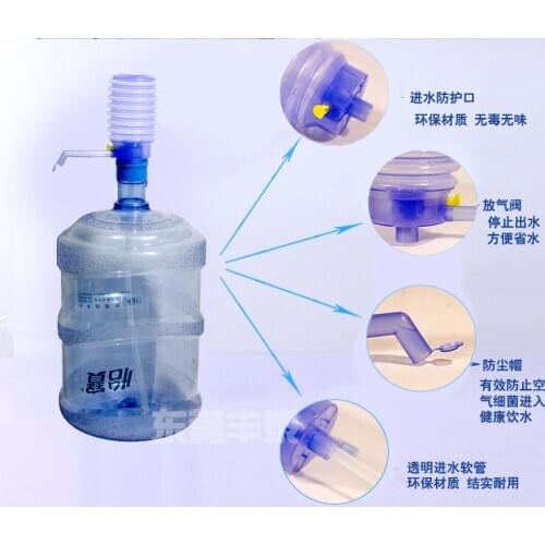 Water pressure device barreled sailor pressure mineral water manual water absorber household