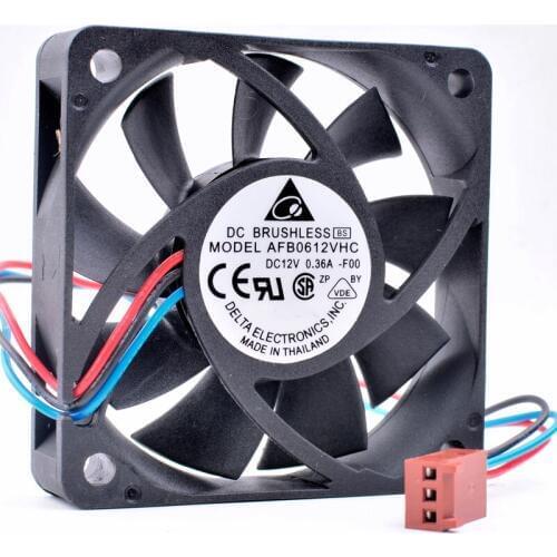Brand new original Ada AFB0612VHC 6cm 6015 60mm fan 12V 0.36A speed detection large air volume computer chassis CPU cooling fan