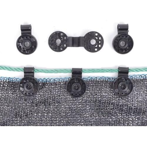 20/30/50 Pcs Sunshade Net Clip Garden Tools Greenhouse Shade Cloth Clips Plastic Instant Grommet Fence Shading Net Clips