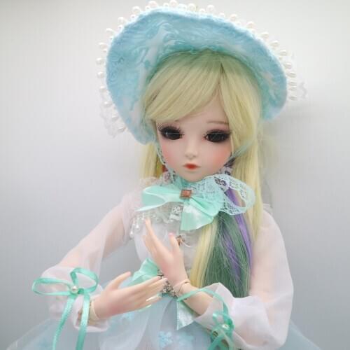 1/3 BJD Doll DORIS 60cm female Plastic joint movable doll selling with dress