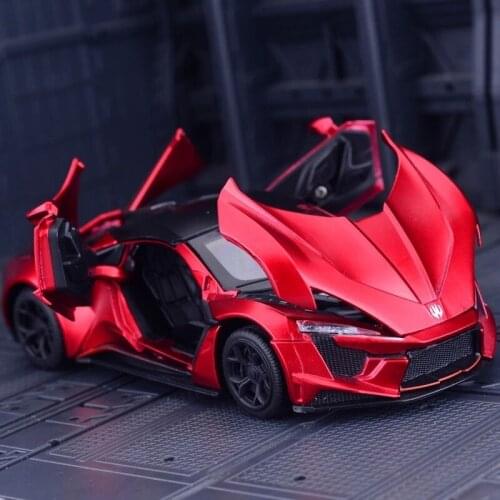 1:32 Lykan FENYR SUPERSPORT Limited edition Alloy Sports Car Model Diecast Metal Toy Vehicle Car Model Collection Childrens Gift