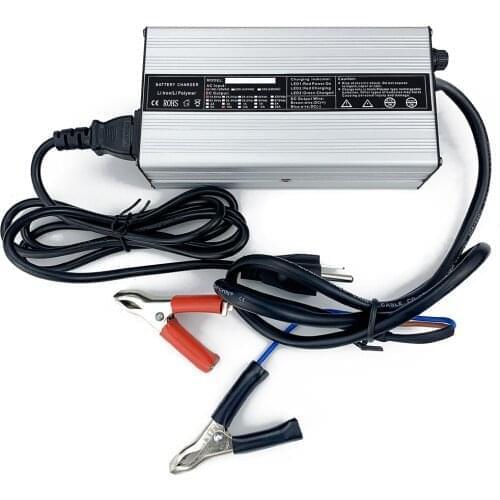 14.6V 15A Charger For 12V 4S LiFePO4 Battery Smart Charger 300W High Power Charger Global Certification With Fan Aluminum Case