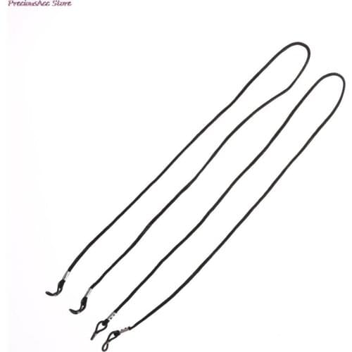 2pcs/set Anti Slip Eyeglasses String Sunglass Rope Strap Band Holder Stretchy Neck Cord