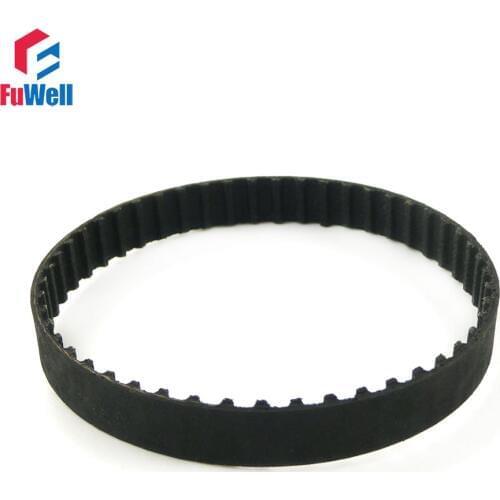 2pcs XL Timing Belt 136/138/140/142/144/146/ 148/150/152/152/154/156XL Rubber Transmission Belt 10mm Width Timing Pulley Belt