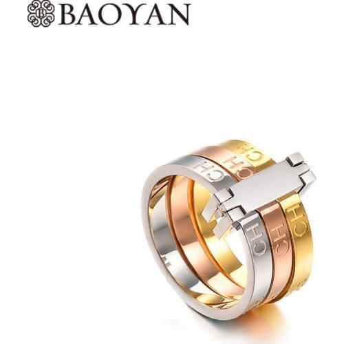 BAOYAN Women's Silver Rings