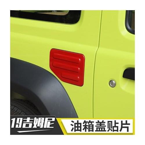 Tank Covers for Suzuki Jimny JB74 Aluminium Car Fuel Gas Tank Cap Cover Decoration Accessories for Suzuki jimny 2019 2020