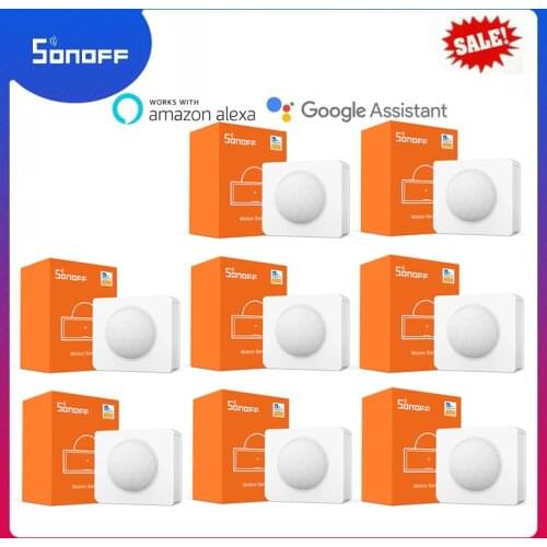 1/50Pcs Sonoff Zigbee Alexa Motion Sensor interruptor eWelink APP Remote Check Compatible With ZBBridge Google Home Assistant