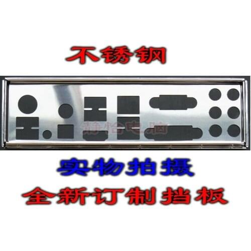 IO I/O Shield BackPlate Blende Bracket For MSI Z68A-GD65 Z77A-GD65 GAMING Z77-G45