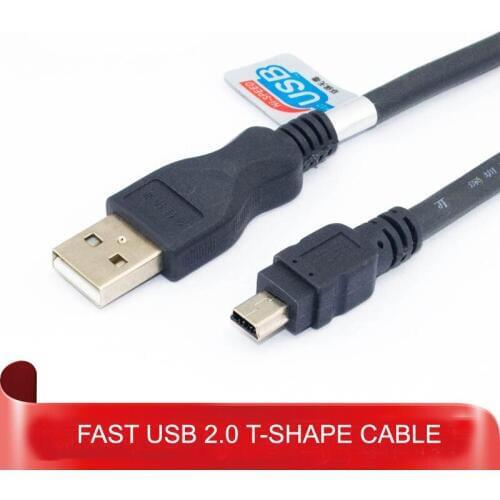 BGreen 3M High Speed 5P Pin Mini B Cable Data Sync Charging Cord With 24K Gold Plated Pin For Camera MP3 MP4 Digital Device