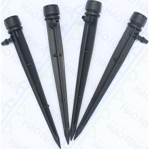 50 Pcs Inserting Ground Garden Watering Aspersor Drip Irrigation Adjustable Sprinkler 360 Degree Drippers Maintenance Equipment