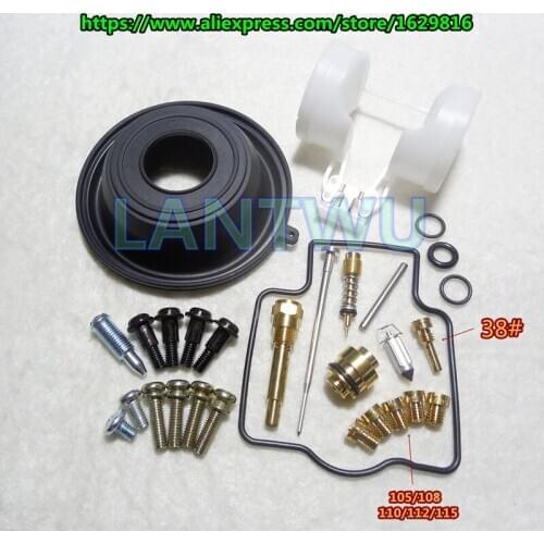 KPS ZXR-750 motorcycle Keihin carburetor repair kit Configure vacuum diaphragm and float