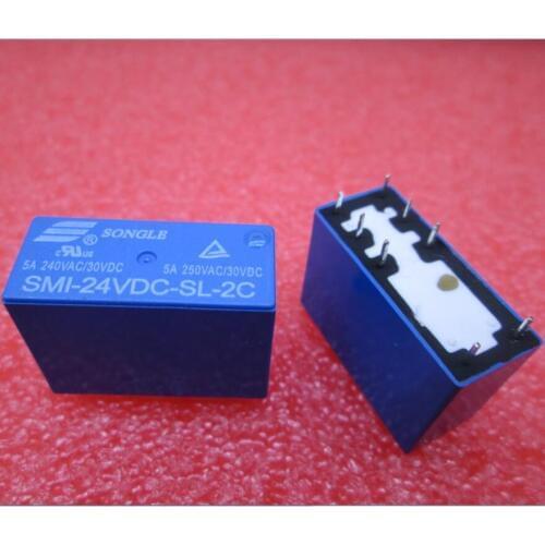NEW 24V relay SMI-24VDC-SL-2C SMI24VDCSL2C 24VDC DC24V 24V 5A 250VAC 8PIN
