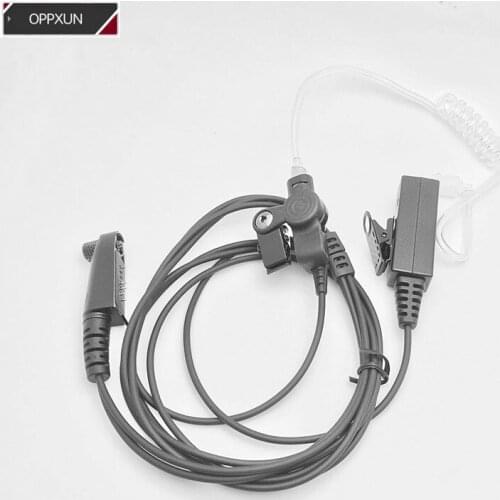 Rectangular Air Conduit Earphone for motorola GP328Plus GP338Plus GP344 GP388 GL2000 EX500 EX600 two way radios