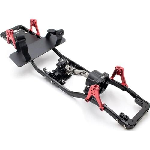 RC Car Aluminum Planetary Transmission Gearbox Set 1/10 Axial SCX10II RC Crawler Car Parts Accessories