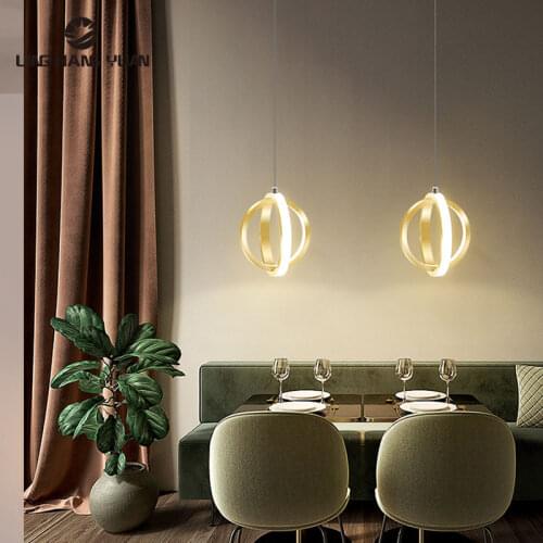 Led Chandelier Pendant Light Black Gold Modern Pendant Lamp Hanging Lamp Living room Bedroom Kitchen Dining room Bedside Lights