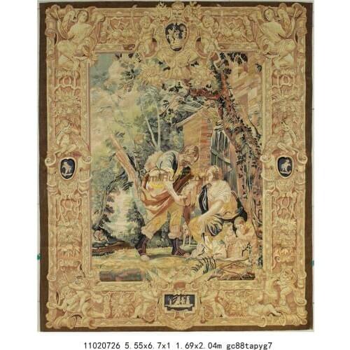 Tapestry tapestry fabrics aubusson tapestry flower tapestry chinese wall tapestry knitted tapestry