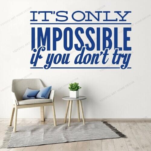 Cartoon English Quotes Vinyl Self Adhesive Wallpaper Living Room Bedroom Diy Pvc Home Decoration Accessories CX941