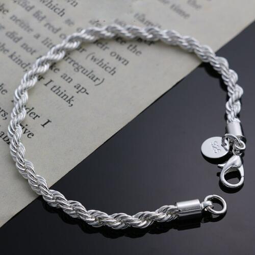 2019 Top Quality OL Style Plata Bracelet Jewelry Wholesale pulseras mujer erkek bileklik bohemian de couro