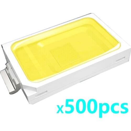 500PCS a lot SMD5730 60-65LM LED Light Emitting Diod High Quality 0.5W/PCS LED Chip Superbright LED Beads 3.3V