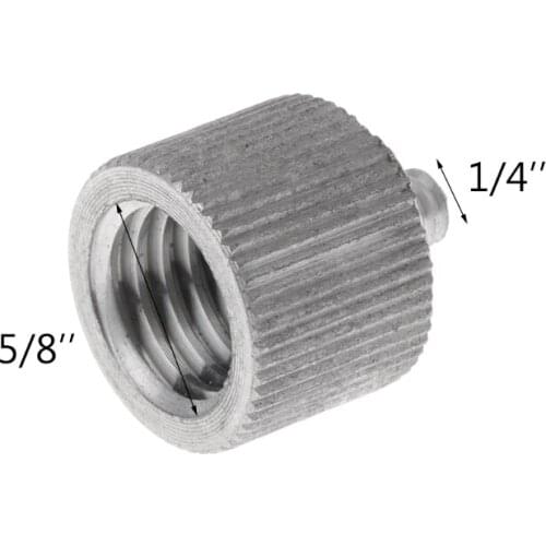 5/8'' to 1/4" adpater for 1/4 Thread Level & Rangefinder 5/8" tripod stand