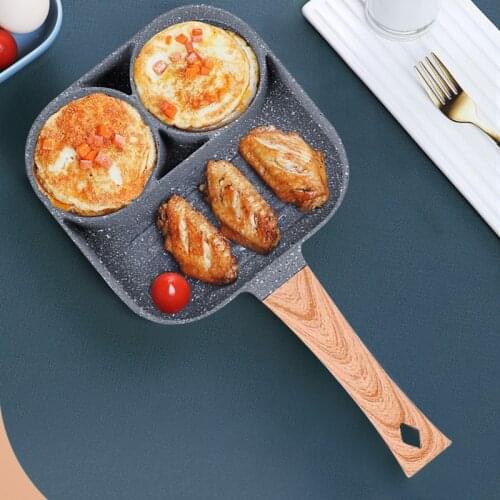 Household Frying Pan Maifan Stone Thickened Pan Kitchen Practical Breakfast Machine Fried Hamburger Ham Egg Steak Non-stick Pan
