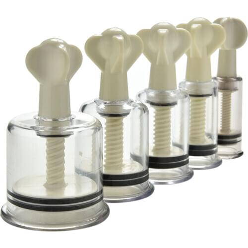 Hot Sale Size XS-XL Nipple Clamps Clip Female Breast Clip Massage Nipple Enhancement Vacuum Sucker Nipple Vacuum Pump