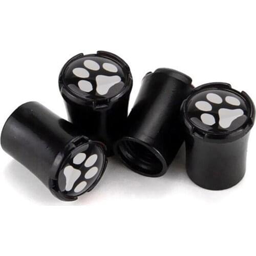 4pcs/Lot Foot Car Tire Valve Caps For Range Rover Sport I322 I405 Evoque Wheel Tires Air Dust Waterproof Screw Airtight Cap