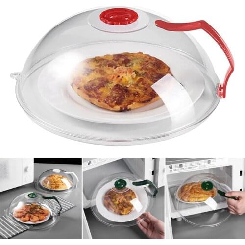 Microwave Splatter Cover, Microwave Cover for Food BPA Free, Microwave Plate Cover Guard Lid with Steam Vents HY99