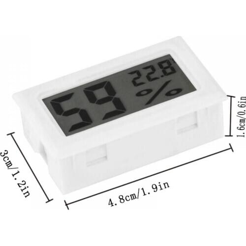 New Digital LCD Indoor Temperature Humidity Meter Thermometer Hygrometer Hot Sales High Quality