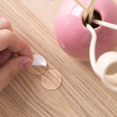 New Hot 70Pcs Circle Double Sided Tape Strong Acrylic Adhesive for 3D Wall Stickers Balloon Festivals Party Household Tools