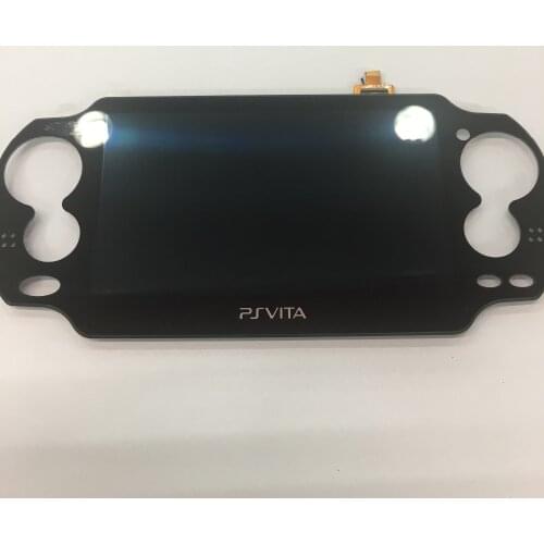 Original new for ps vita psvita 1 1000 lcd display with touch screen digital assembled original +screen protector