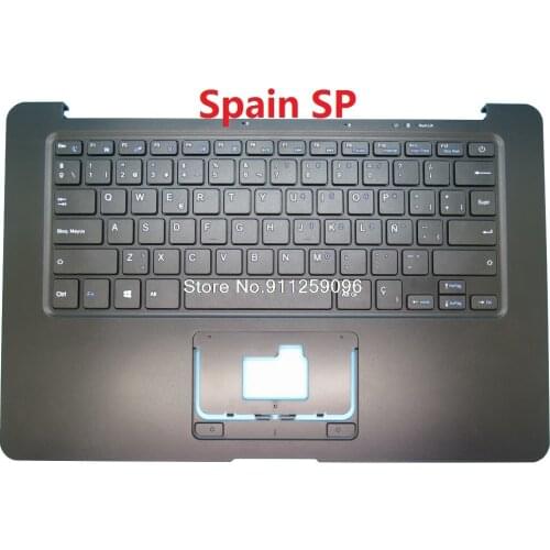 Laptop PalmRest&keyboard For Hyundai For THINNOTE 14 HU4P401 N1403A English US Spain SP Y1402-SSD MB27716019-BZ YXT NB93-50
